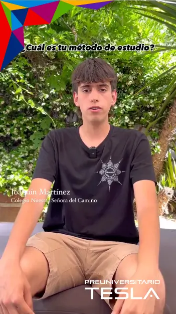 Video testimonio de Joaquín, alumno de Preuniversitario Tesla con puntaje máximo nacional de 1000 puntos